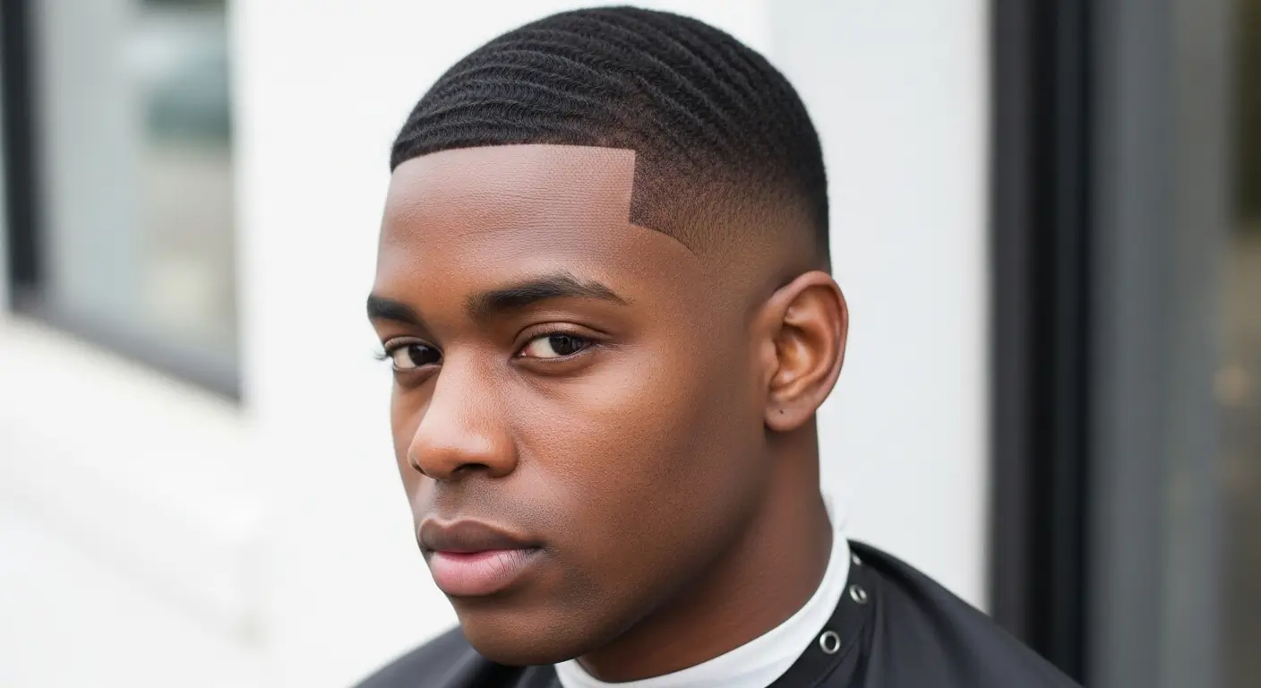 Low Taper Fade Black Male