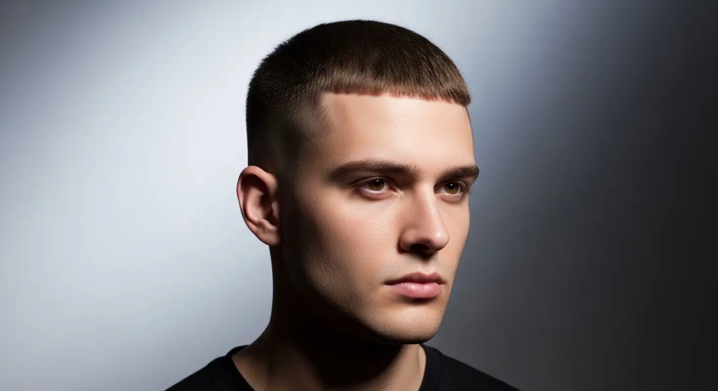 Clean Low Taper Fade Buzz Cut style