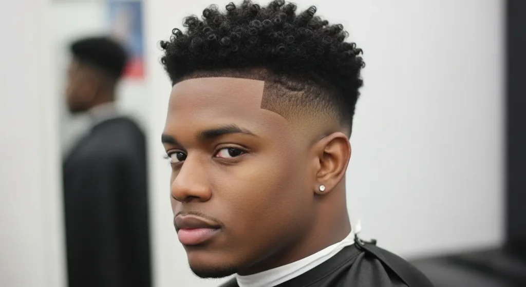 Clean Low Taper Curls