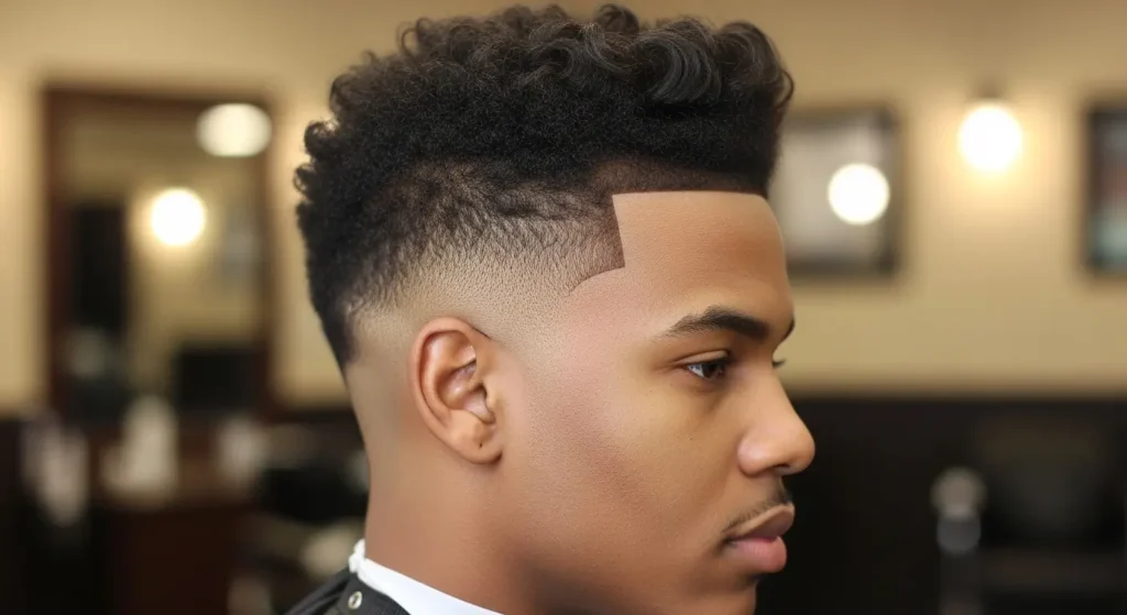 Stylish Low Taper Fade with Big Top