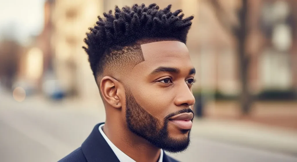 Sharp Low Taper Fade with Coyly Hair