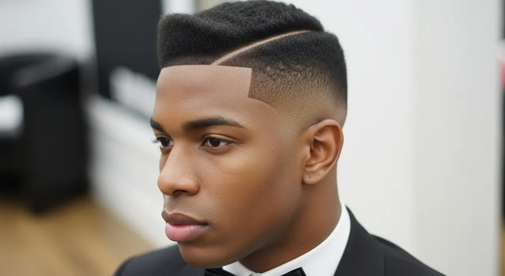 Smooth Taper with Side Part