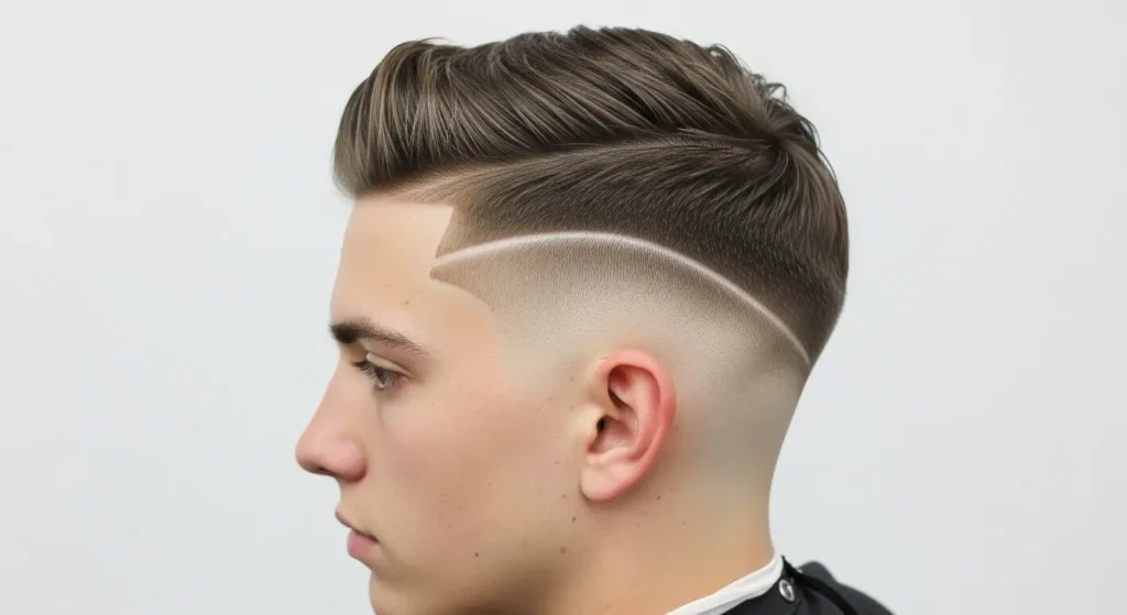 Modern Low Temple Taper