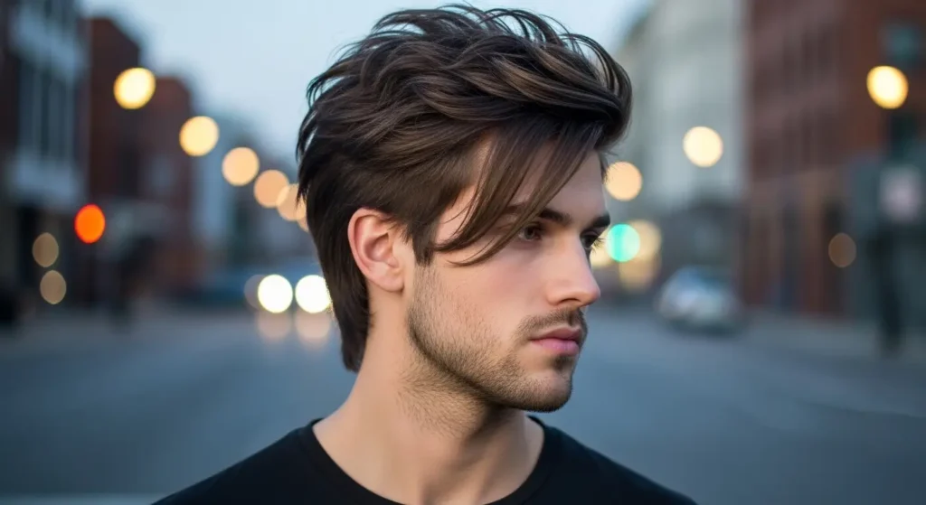 Stylish Asymmetrical Wolf Cut
