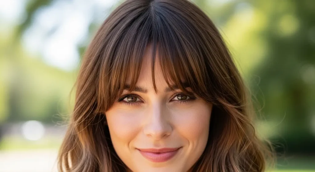 Chic Natural Fringe Cut