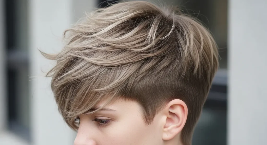 Trendy Short Masculine Wolf Cut