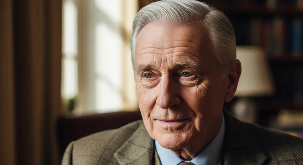 Side Part Hairstyle for Older Men