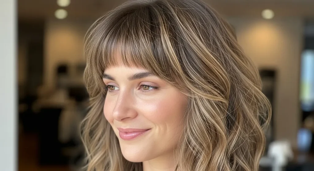 Chic Textured Fringe Cut