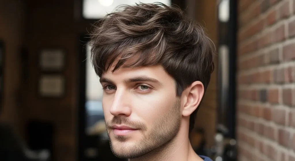 Masculine Wolf Cut for Thick Hair