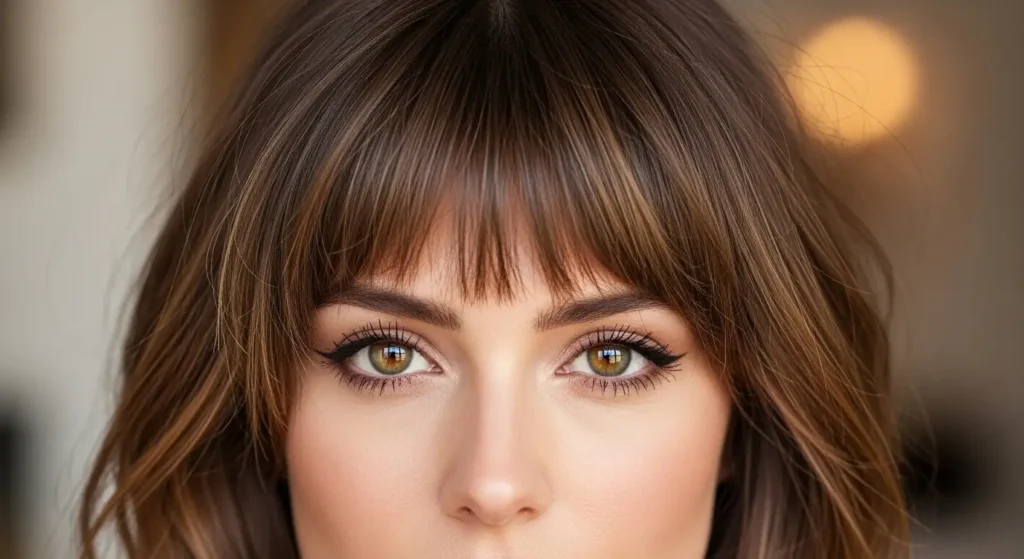 Wispy Fringe with Soft Layers