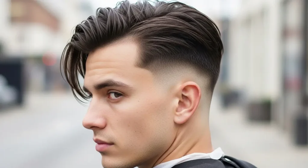 Modern casual flow hairstyle