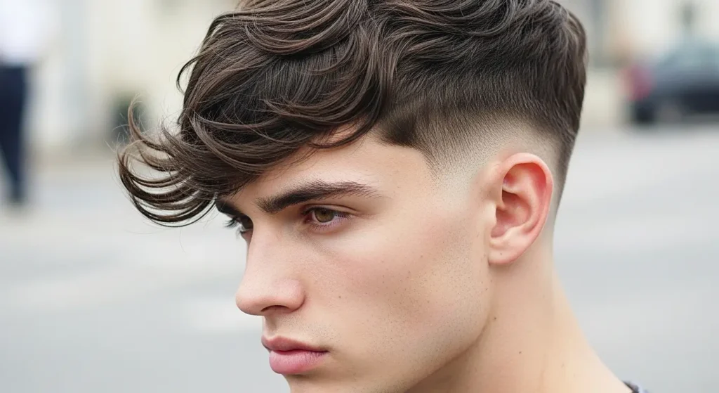 Classic curtain hairstyle men