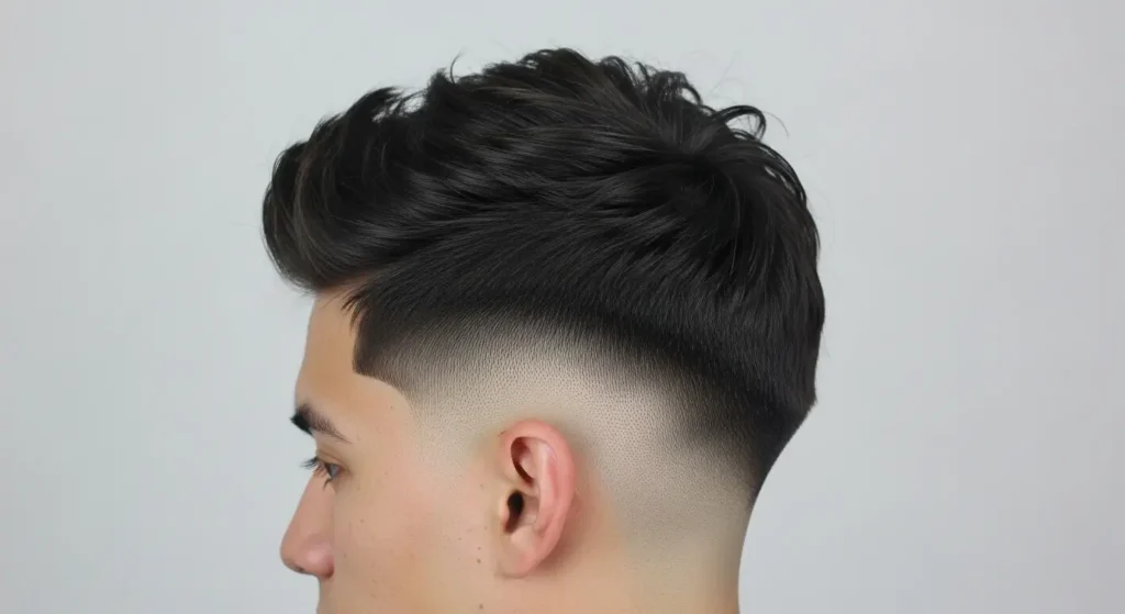 Trendy layered cut hairstyle