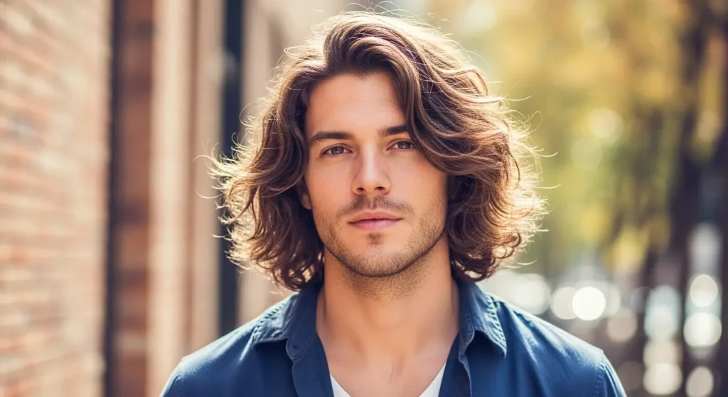 Modern loose waves hairstyle