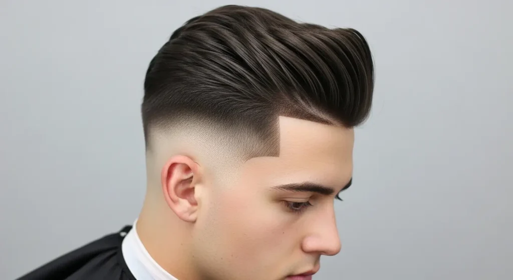 Classic low fade haircut