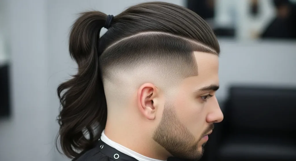 Classic ponytail hairstyle